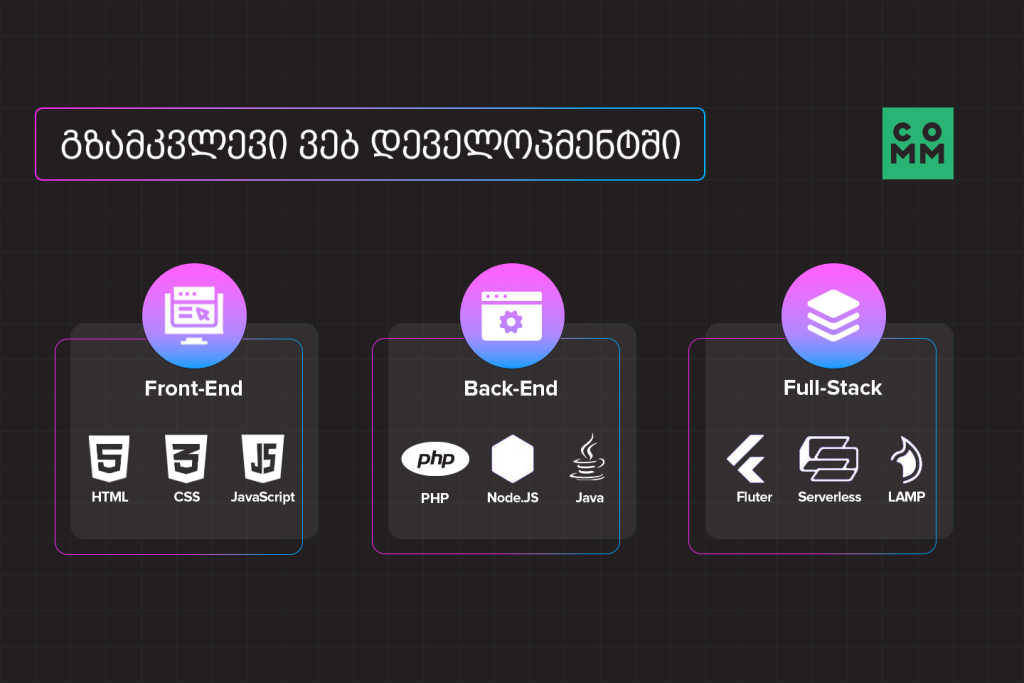 ვებ დეველოპერი gzamkvlevi-karierashi-veb-developeri